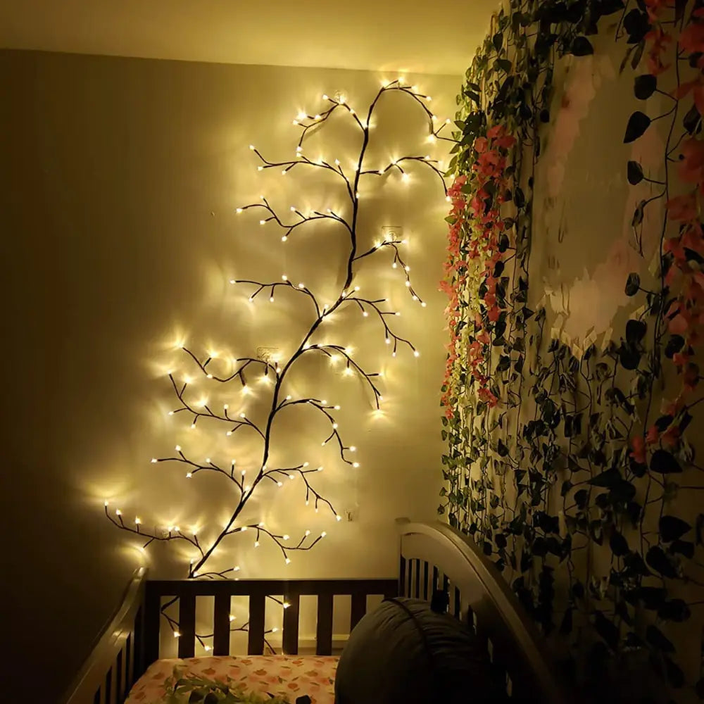 Lighted Vine Tree for Home 144 Leds