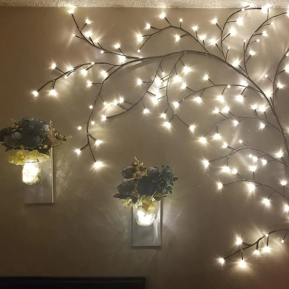 Lighted Vine Tree for Home 144 Leds