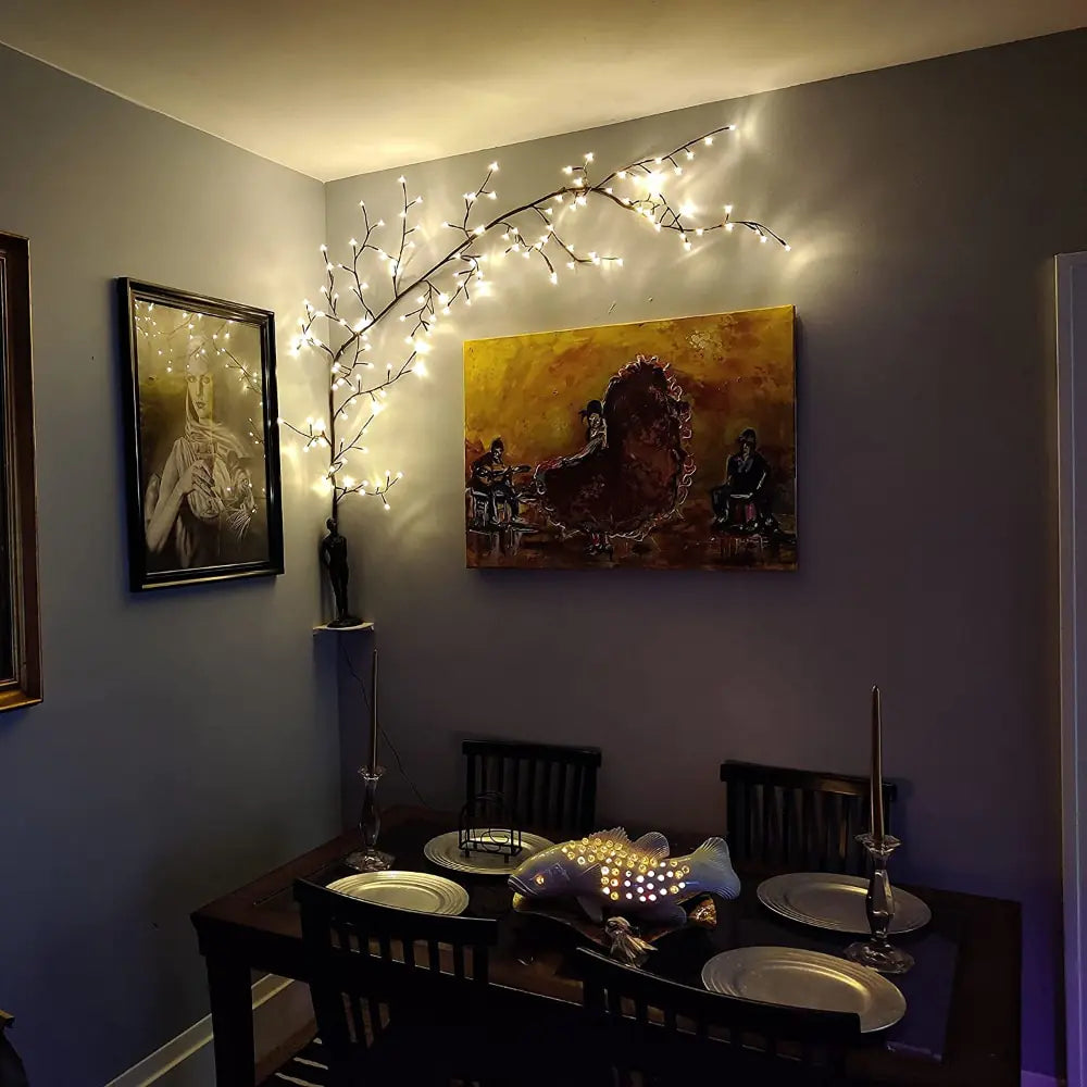 Lighted Vine Tree for Home 144 Leds