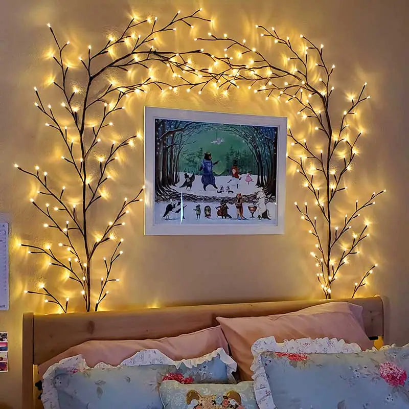 Lighted Vine Tree for Home 144 Leds