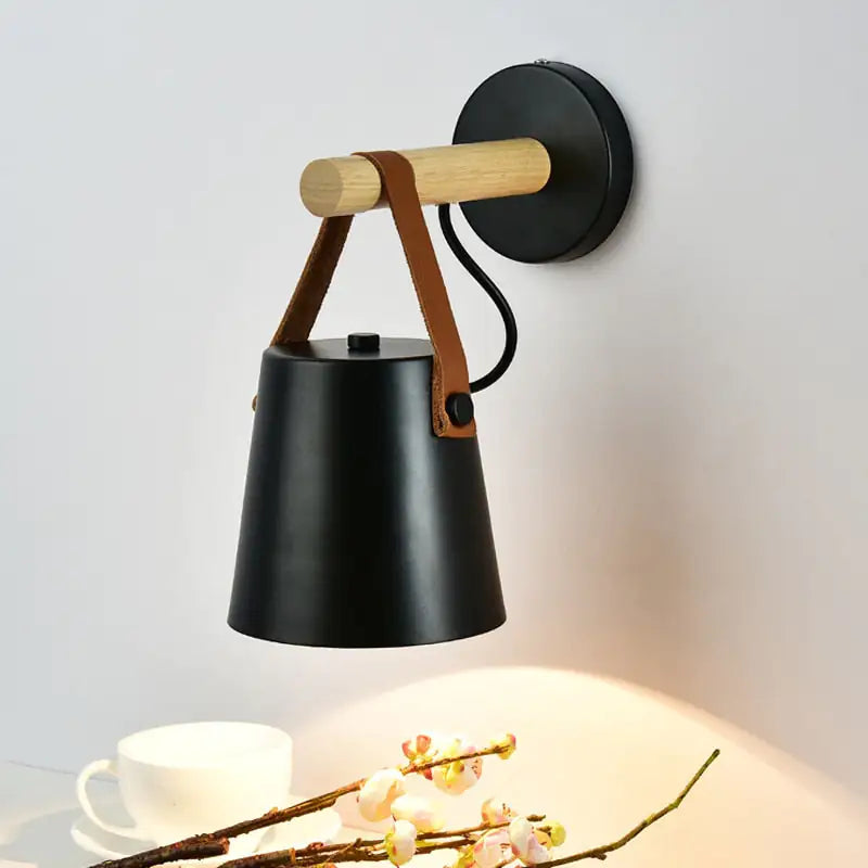 Riley Wooden Wall Sconce